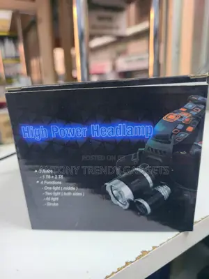 Super Bright Led Headlamp With 3 Light Modes