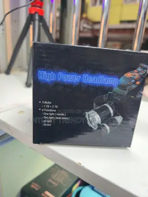 Dual Beam High Power Headtorch With Long Runtime