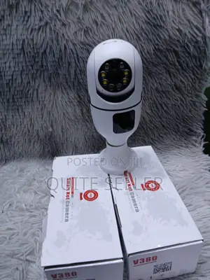 V380dual Lens Bulb Camera Light CCTV Ip Camera