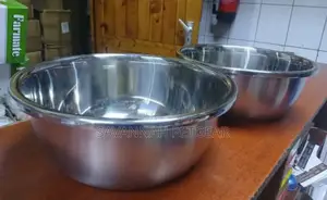 Large Stainless Steel Dog Bowl for Multiple Use - 30cm 32cm Diameter