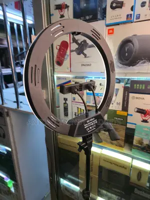 Dimmable 14” Led Ring Light For Photography & Streaming