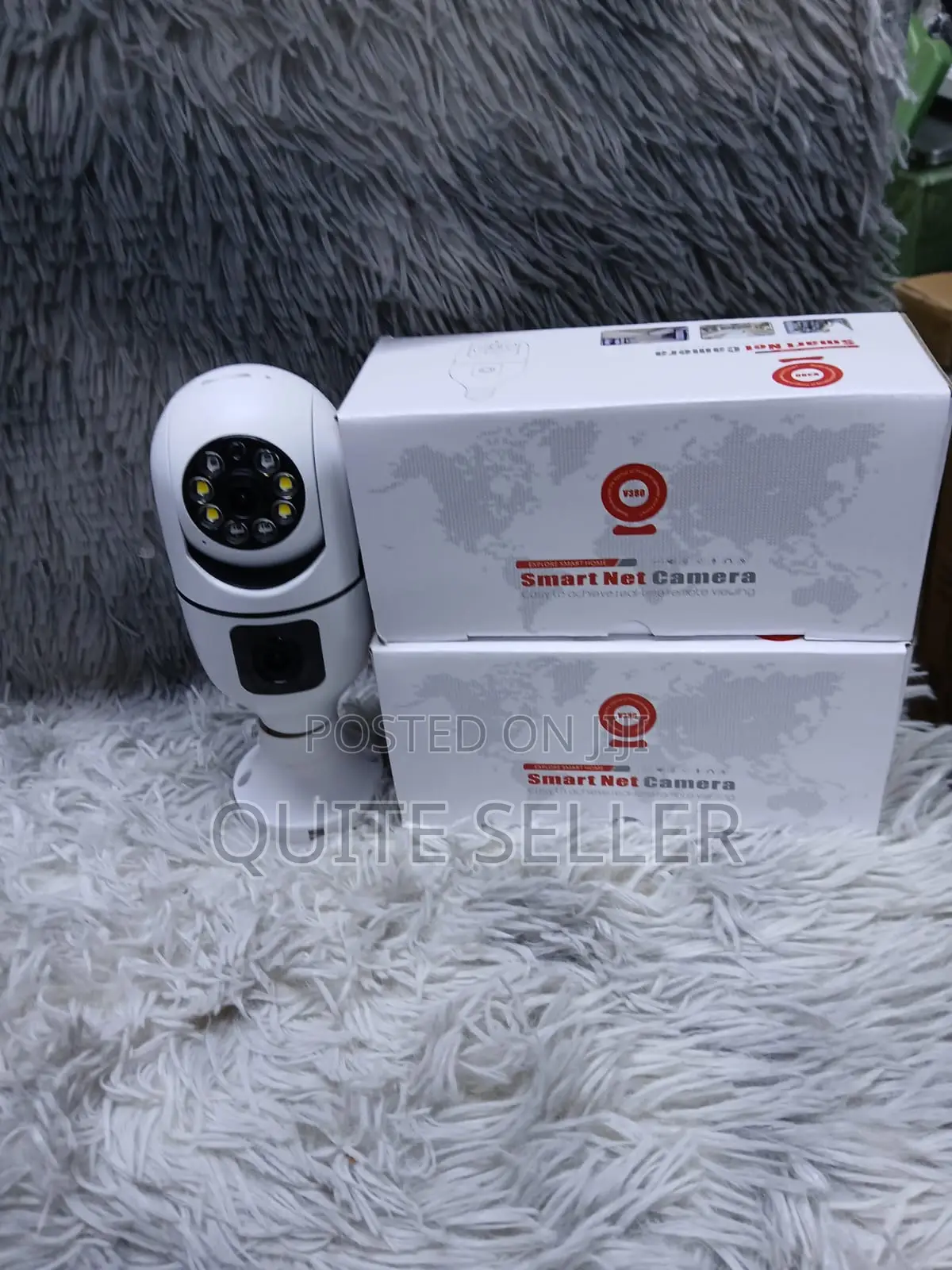 Smart Home Camera Two Ways Dual Lens CCTV