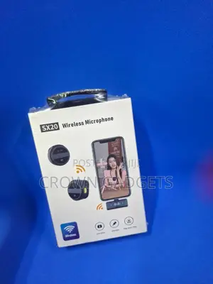 Magnetic Wireless Microphone for Stage Recording