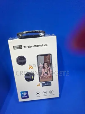Lavalier Wireless Mic Sx20 – Interview, Karaoke Vlogging Mic