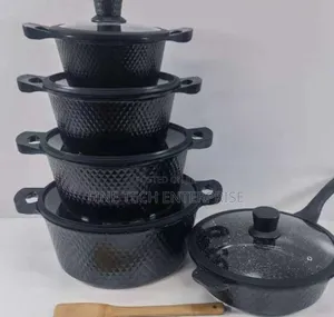 *_Bosch 11pc Cookware With Silicone Lid Covers
