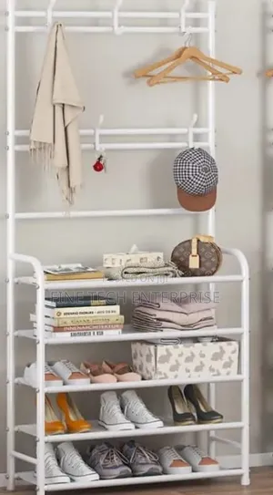 *Multifunctional 5 Tier Shoe Rack Organizer