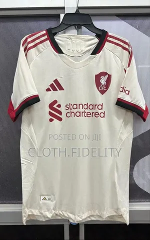 Liverpool Away Jersey 25/26. (Original Player Version)