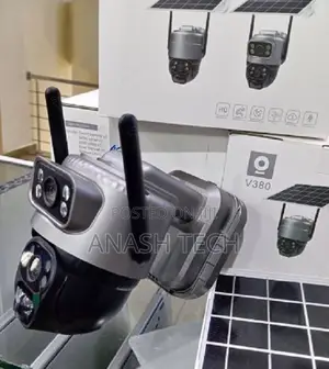 Dual Lens 4g Solar Powered Security Camera Ai