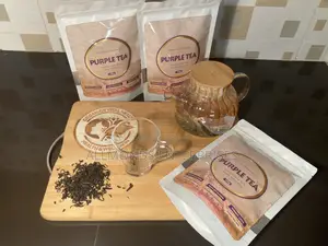 Purple Tea Leaves