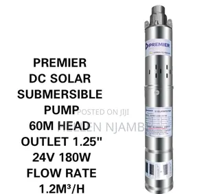 Premier Dc Submersible Water Pump 60meters Head