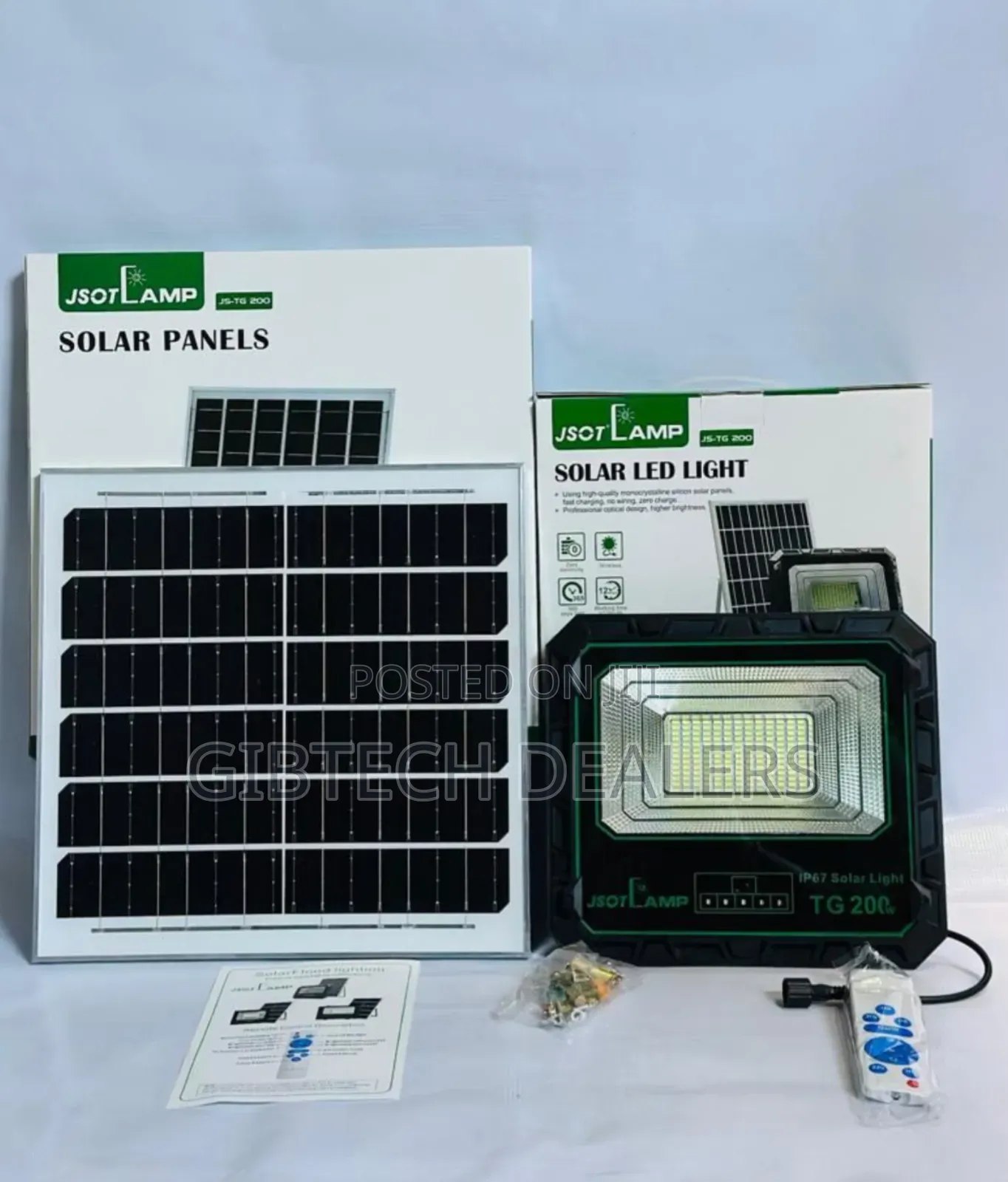 200w Jsot Solar Floodlight