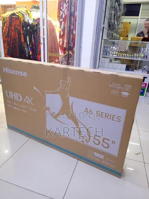 Hisense 55 Inch A6 Series Uhd Smart Tv Bluetooth, Netflix