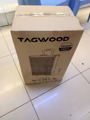 Tagwood 10 Inch Rechargeable Outdoor Speaker With 1 Microphone