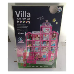 379 Pieces Doll House 
Play Set for Kids
