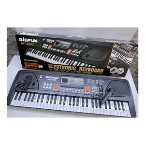 61 Keys Electric Piano With Microphone and Charging Cable
.