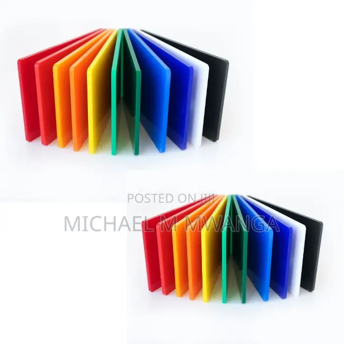 Signage Colored Acrylic Perspex Sheets