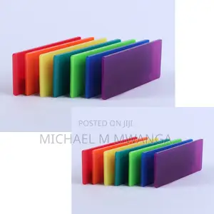 High Light Transmission Colored Acrylic Perspex Sheets