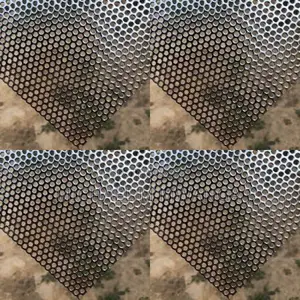 Stainless Steel 4ft X 8ft Perforated Sheet