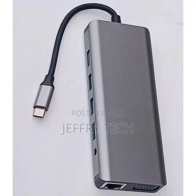 Type C to Multi-Function Adapter/ Type-C to HDTV 12 in 1