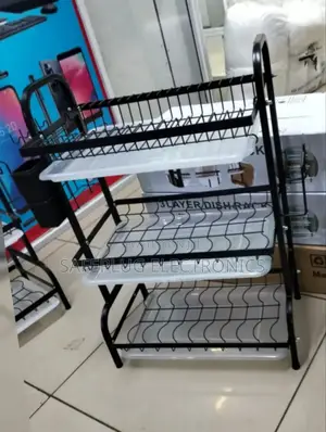 Heavy Gauge Steel
 3 Tier Dish Rack
