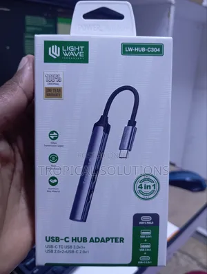 Lightwave Usb Hub Adapter Usb-C Hub Adapter