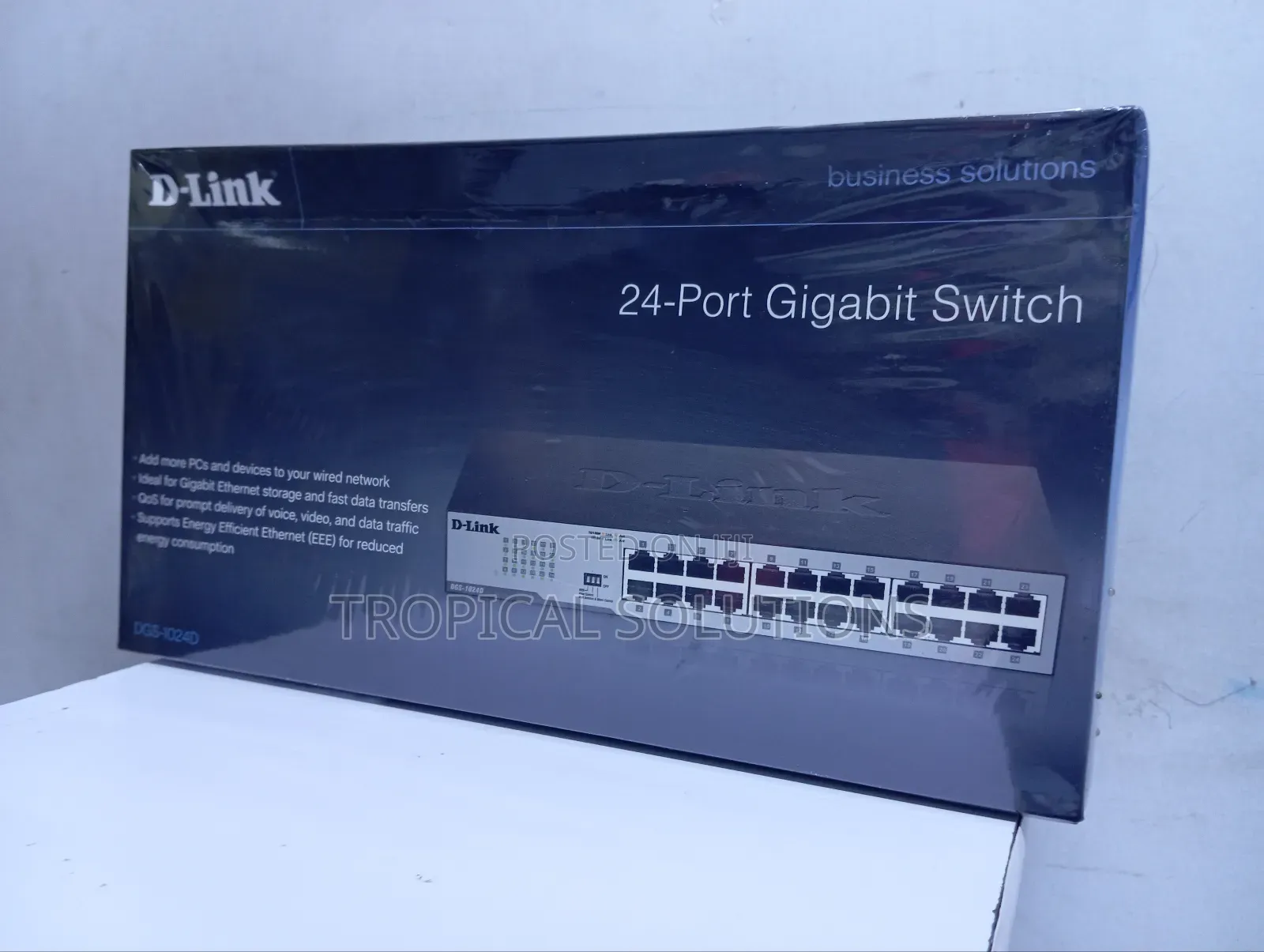 D-Link 24port Unmanaged Gigabit Switch DGS-1024d