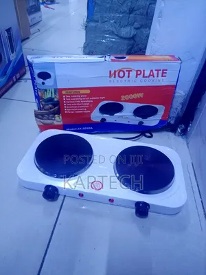 Double Solid Hotplate Electric Stove -2000watts