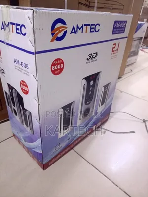 Amtec 2.1 Ch Am-608 Home Theater System 8000w