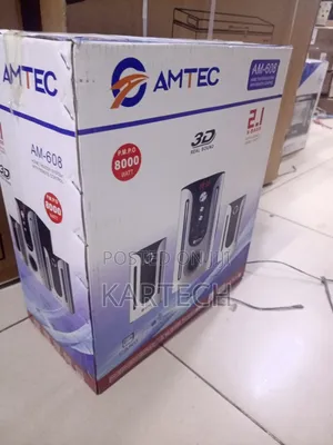 Amtec Am-608 2.1ch 8000w P.M.P.O Sound System.