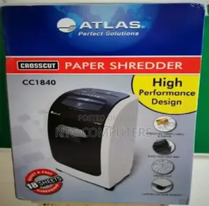 Atlas Cc1840 Cross Cut 18 Sheet Paper Shredder