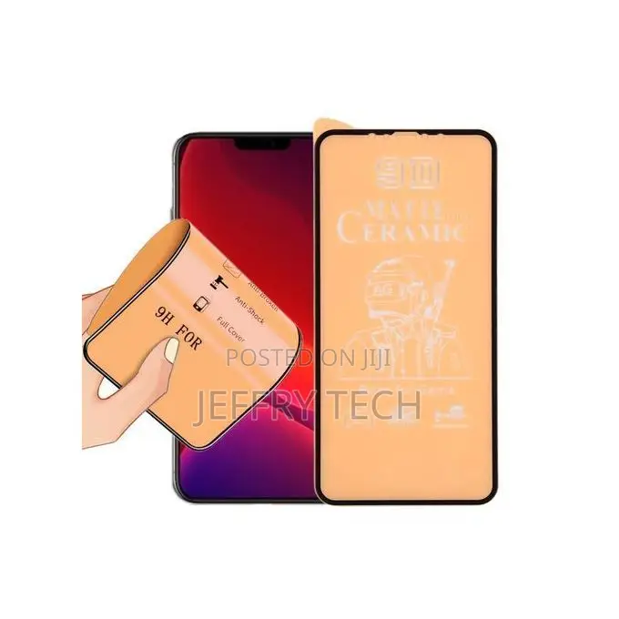 Beexa Ceramic Screen Protector 9d Frosted Screen for iPhone 12