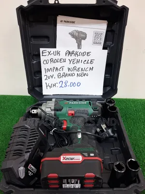 Cordless Impact Wrenchbrand New 20v/4a Parkside - Ex-Uk