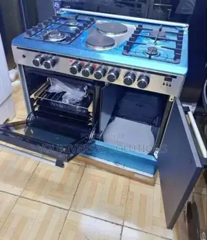 60*90 Haier 4+2 Standing Cooker With Gas Compartment