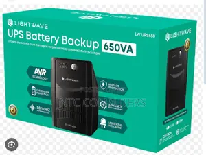 Lightwave Back-Up Uninterrupted Power Supply (Ups) – 650va