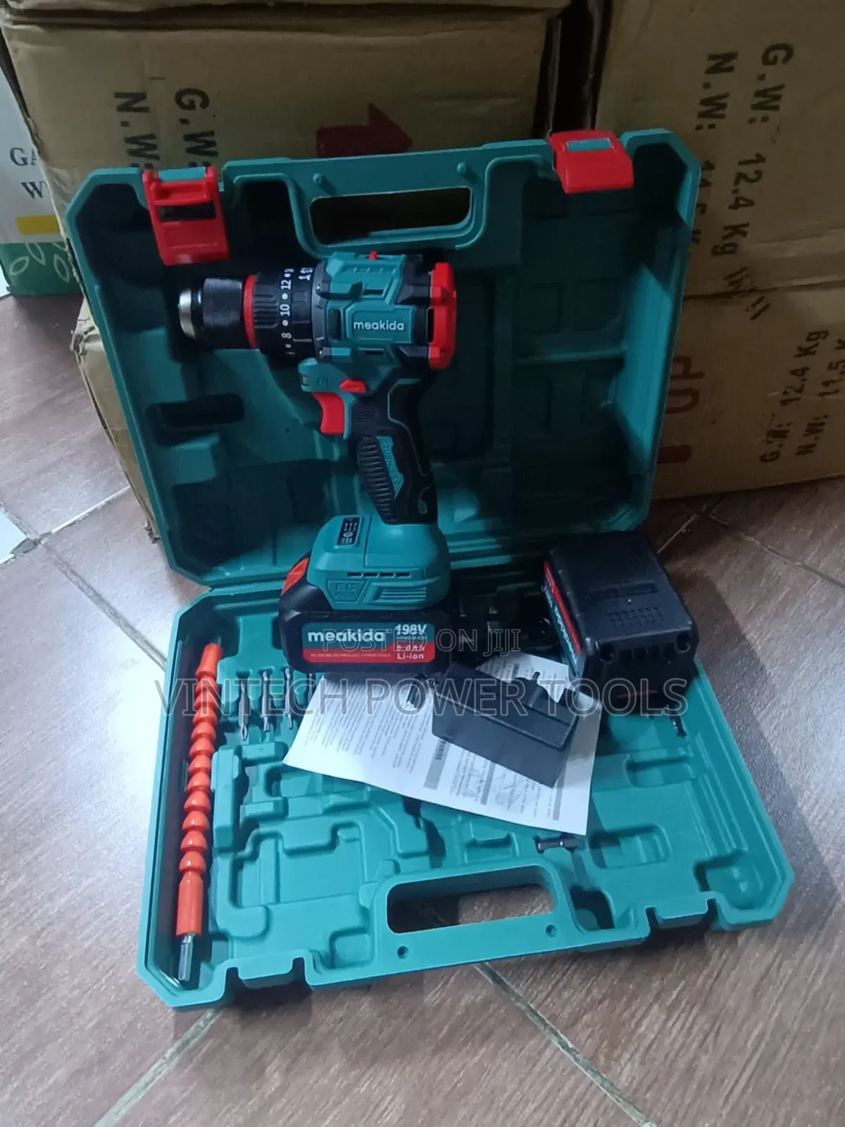 Meakida Cordless Drill 198 V