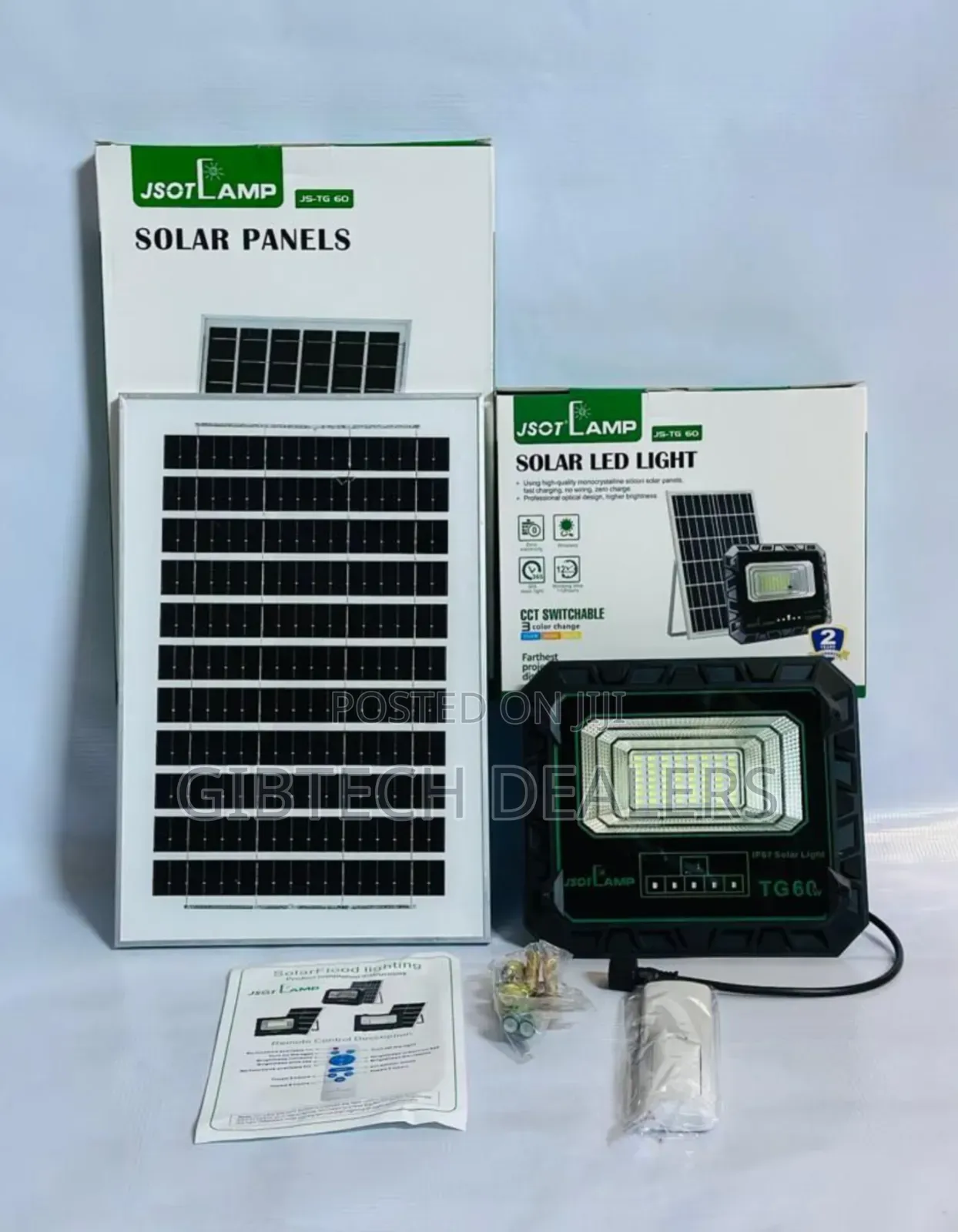 Jsot 60w Ip67 Solar Floodlight 60w