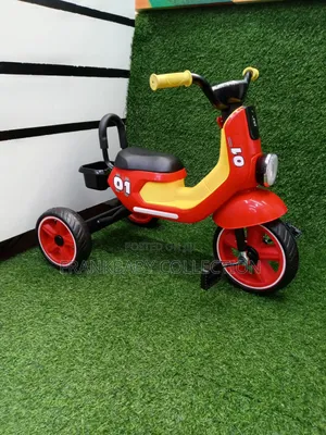 Kids, Learning, Tricycle