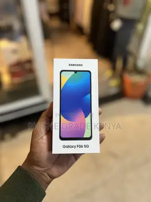 New Samsung Galaxy F06 5G 128 GB Black