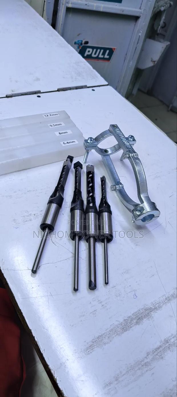 Mortise Bits/Square Drill Bits With Adaptor - thumbnail 2