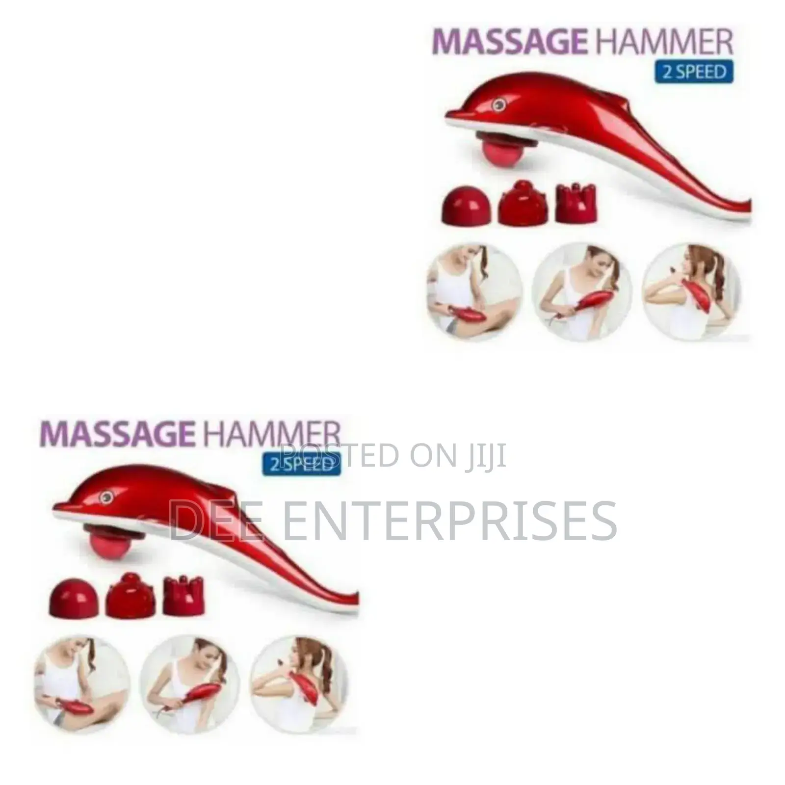 Dolphin Red Massager