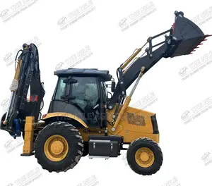 Backhoe Loader 3 Tons Bucket Capacity 1m3 With Loader and Excavator