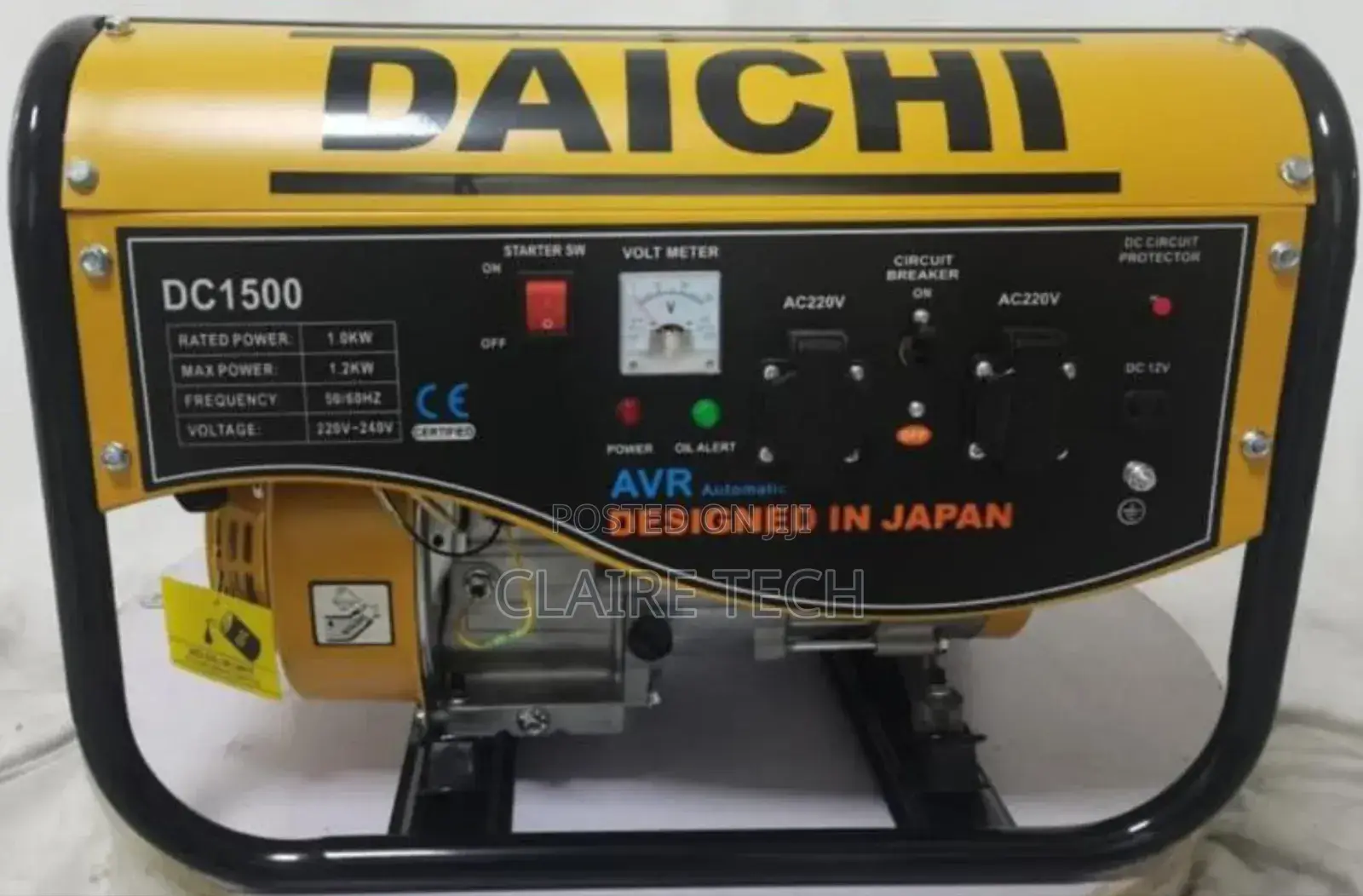 Daichi Gasoline Generator Dc 1500