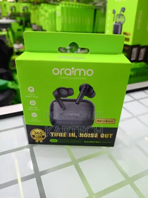 Oraimo Spacebuds Neo+ Anti Noise Cancelation True Wireless Earbuds.