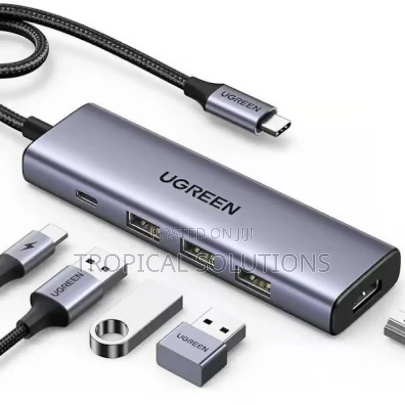 Ugreen 5 in 1 Usb -C Multifunction Adapter