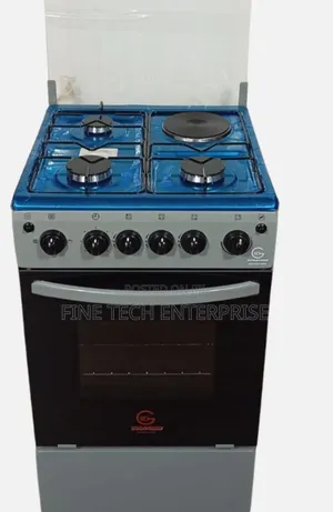 Eurochef Free Standing 3 Gas Burner +1 Electric Cooker