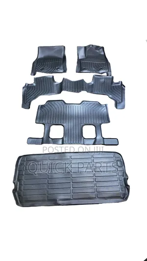 Landcruiser Lc300 7 Seater With Boot 2022-2024 All Weather Floor Mats