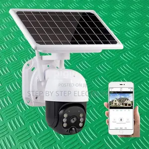 Smart Motion Detection Full Hd 1080p 4g PTZ Rotating Solar CCTV Camera