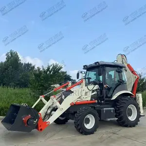 Mini Backhoe Loader Multi-Purpose Backhoe Excavator Tractor