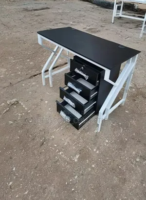 Study Table With 4 Drawers