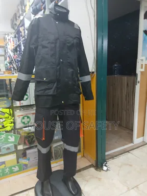 Black and Grey Engineer Suit